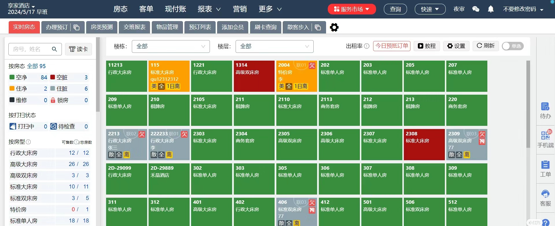 別樣紅酒店管理系統 F-Comprehensive數字化解決方案，引領酒店經營新篇章
